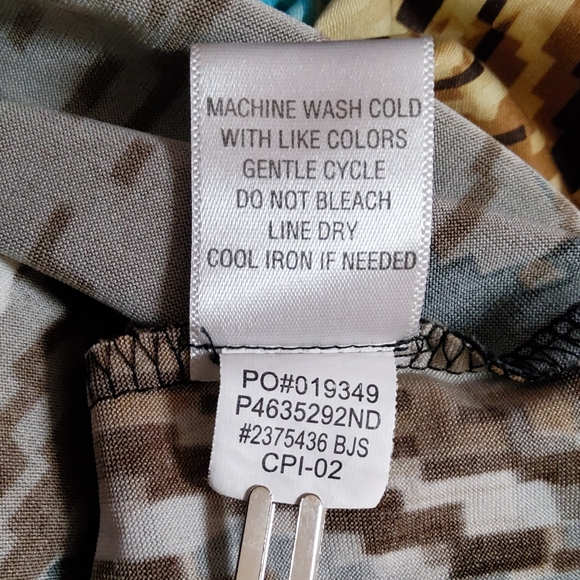 ND New Directions Petite Multi Colored Sleeveless Dress Size PXL - Picture 7 of 8